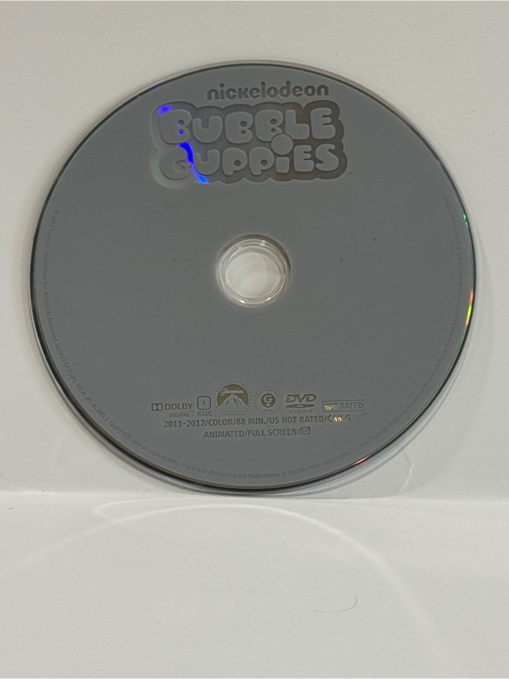 Bubble Guppies Nickelodeon DVD